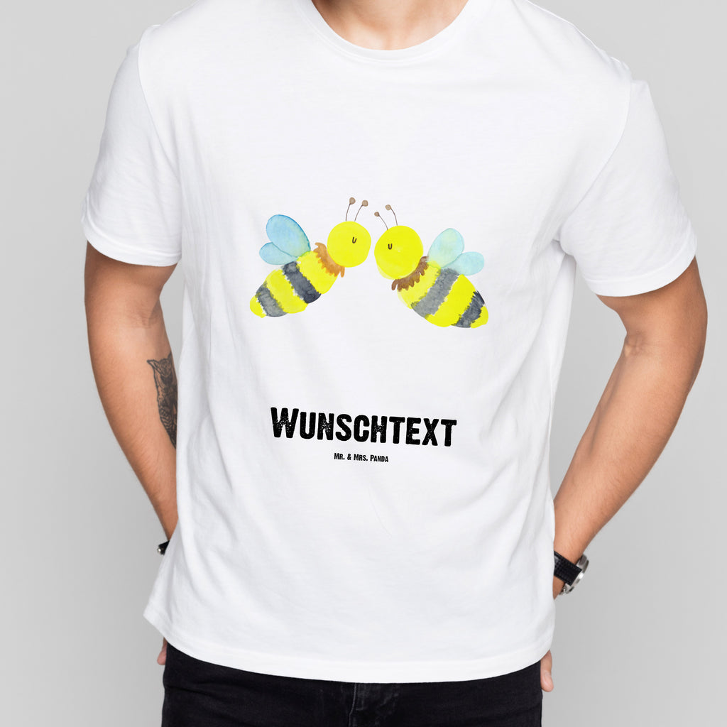 Personalisiertes T-Shirt Biene Liebe T-Shirt Personalisiert, T-Shirt mit Namen, T-Shirt mit Aufruck, Männer, Frauen, Wunschtext, Bedrucken, Biene, Wespe, Hummel