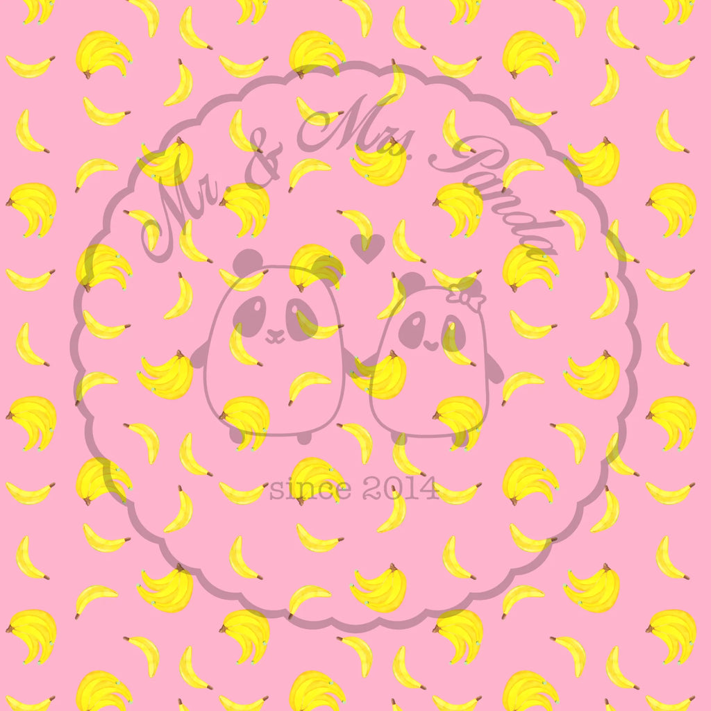 Sherpa cuddly blanket Bananas Perennial Bananen Muster