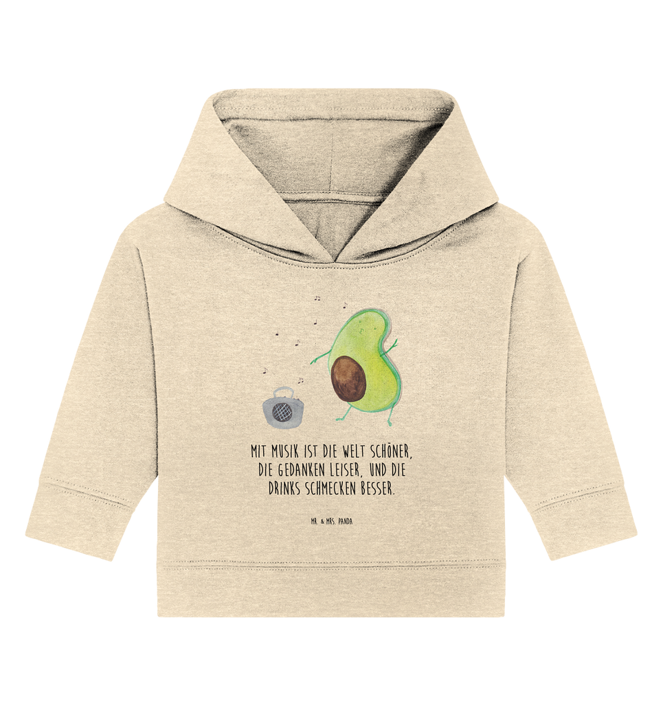Organic Baby Hoodie Avocado tanzt Baby Kapuzenshirt, Baby Kapuzensweatshirt, Baby Hoodie, Baby Pullover, Avocado, Veggie, Vegan, Gesund