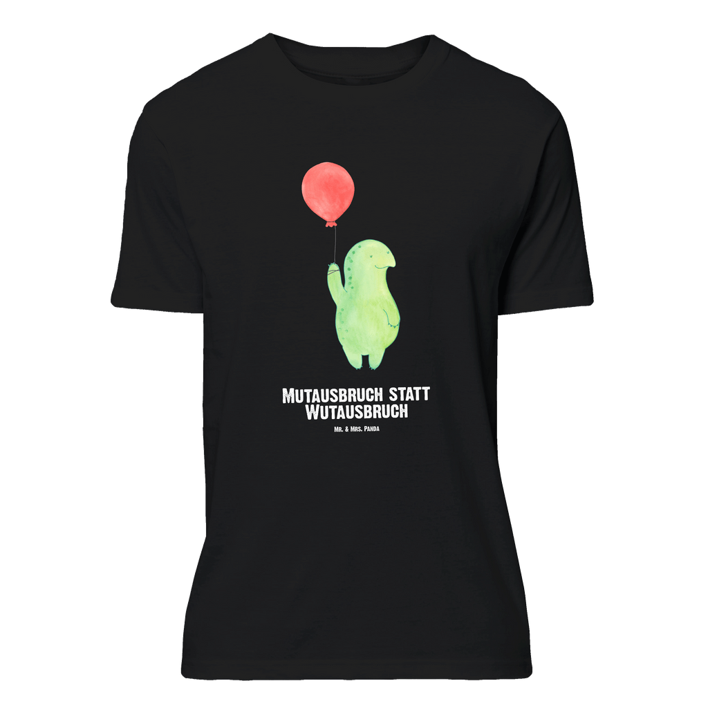 Personalisiertes T-Shirt Schildkröte Luftballon T-Shirt Personalisiert, T-Shirt mit Namen, T-Shirt mit Aufruck, Männer, Frauen, Wunschtext, Bedrucken, Schildkröte, Schildkröten, Mutausbruch, Motivation, Motivationsspruch