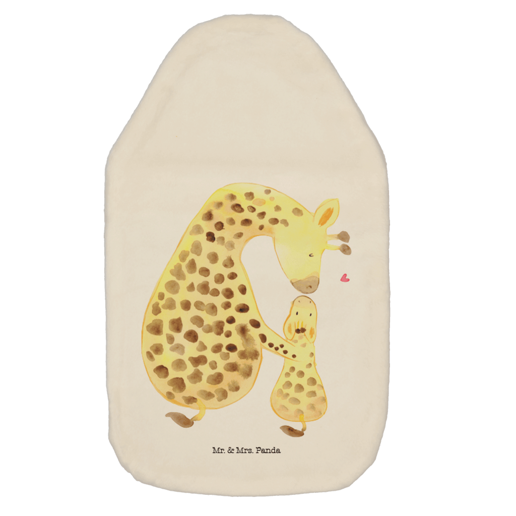 Wärmflasche Giraffe mit Kind Wärmekissen, Kinderwärmflasche, Körnerkissen, Wärmflaschenbezug, Wärmflasche mit Bezug, Afrika, Wildtiere, Giraffe, Kind, Mutter, Mama, Tochter, Sohn, Lieblingsmensch