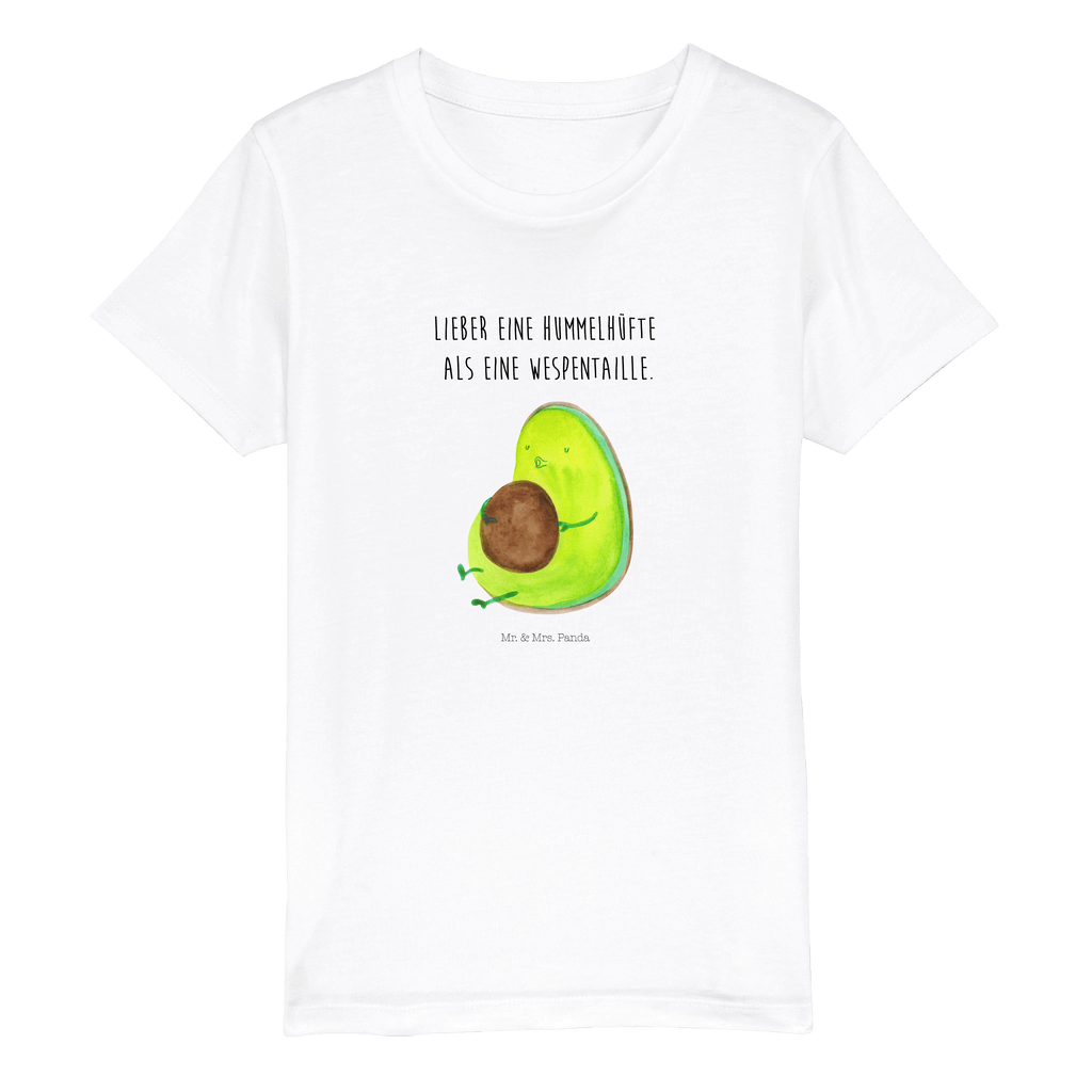 Organic Kinder T-Shirt Avocado Pfeifen Kinder T-Shirt, Kinder T-Shirt Mädchen, Kinder T-Shirt Jungen, Avocado, Veggie, Vegan, Gesund, Diät, Abnehmen, Ernährung, dick sein, Pummelfee