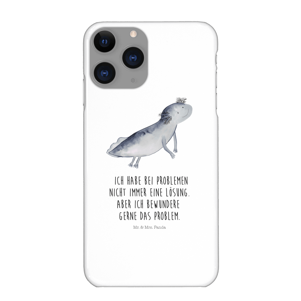 Handyhülle Axolotl Schwimmen Iphone XR Handyhülle, Iphone XR, Handyhülle, Premium Kunststoff, Axolotl, Molch, Axolot, Schwanzlurch, Lurch, Lurche, Problem, Probleme, Lösungen, Motivation