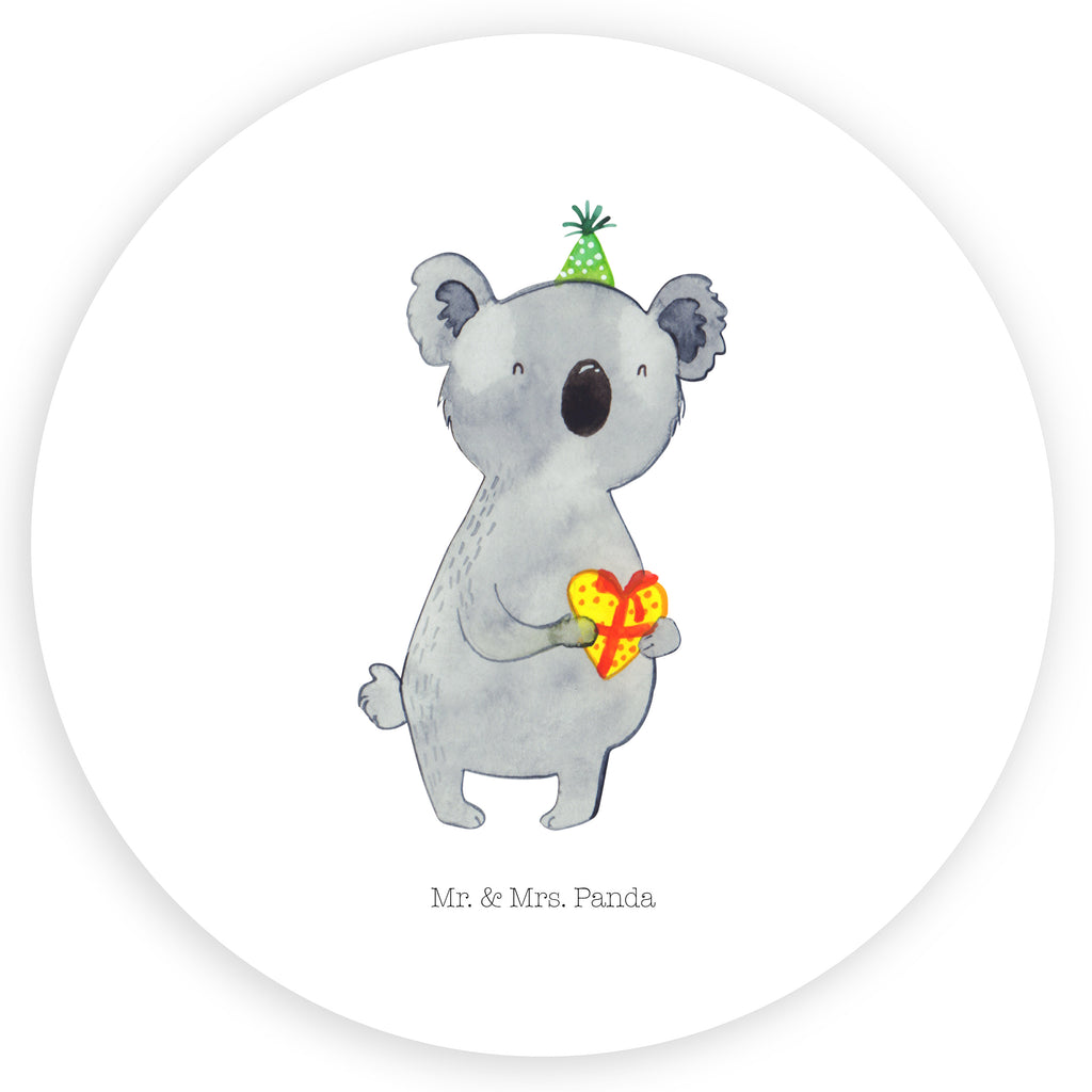 Rund Aufkleber Koala Geschenk Sticker, Aufkleber, Etikett, Koala, Koalabär, Geschenk, Geburtstag, Party