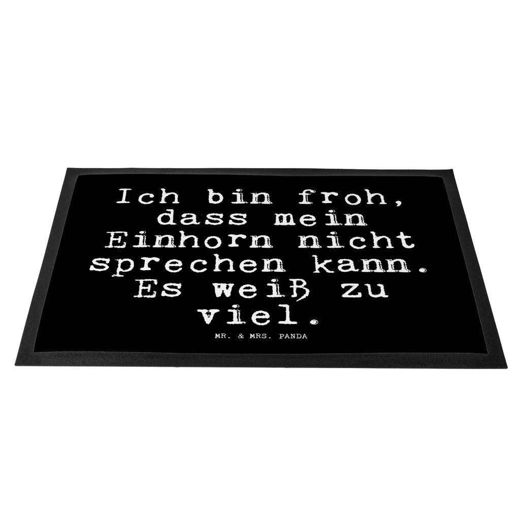 Doormat Ich bin froh, dass... saying, sayings, funny, wisdom, quotes, Glizzer Spell Proverbs Wisdom Quotes Funny Wisdom Words