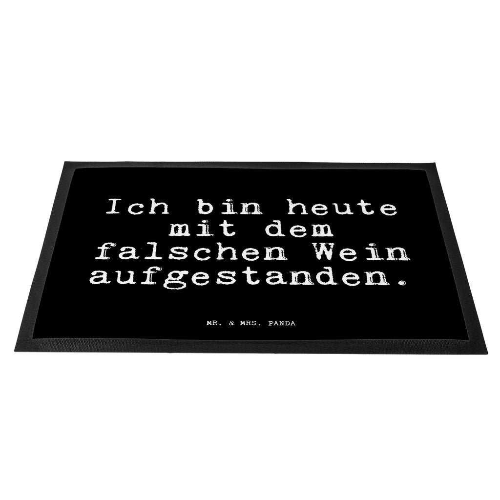 Doormat Ich bin heute mit... saying, sayings, funny, wisdom, quotes, Glizzer Spell Proverbs Wisdom Quotes Funny Wisdom Words