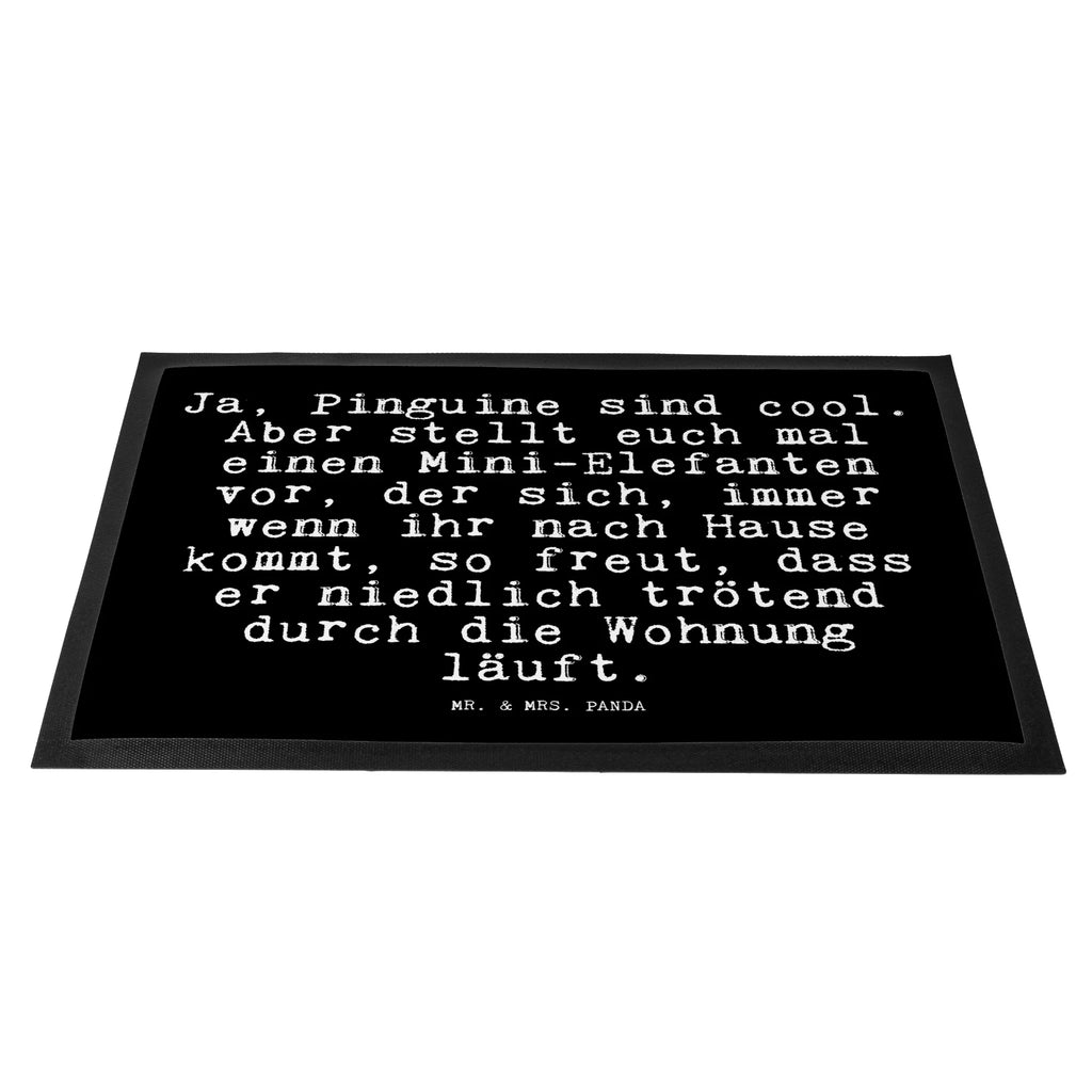 wycieraczka Ja, Pinguine sind cool.... Przysłowie, przysłowia, zabawne przysłowia, mądrości, cytaty, prezenty z przysłowiami