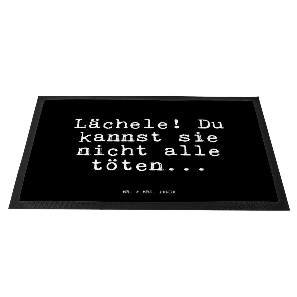 wycieraczka Lächele! Du kannst sie... Przysłowie, przysłowia, zabawne przysłowia, mądrości, cytaty, prezenty z przysłowiami