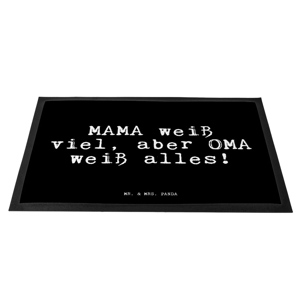 Doormat MAMA weiß viel, aber... saying, sayings, funny, wisdom, quotes, Glizzer Spell Proverbs Wisdom Quotes Funny Wisdom Words