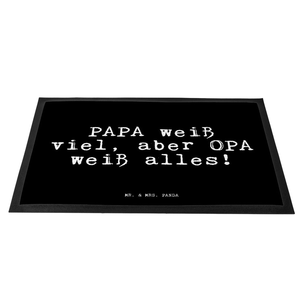 Doormat PAPA weiß viel, aber... saying, sayings, funny, wisdom, quotes, Glizzer Spell Proverbs Wisdom Quotes Funny Wisdom Words