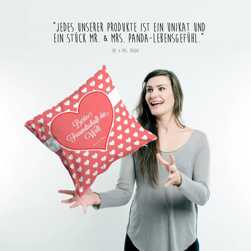 Cushion Freundschaft settee, pillows, 40 x 40, pillow case, sofa, couch, cushion, fluffy, bed, soft, pad, bedroom, Pillow, 40x40, Heart Love In Love Thank You Birthday Best Best Thank You