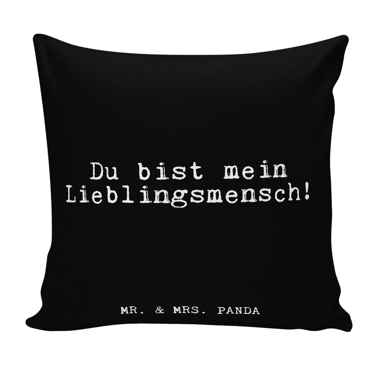 Cushion Du bist mein Lieblingsmensch! 40x40, cushion, fluffy, settee, bedroom, bed, pillow case, pillows, pad, soft, 40 x 40, sofa, Pillow, couch, saying, sayings, funny, wisdom, quotes, Glizzer Spell Proverbs Wisdom Quotes Funny Wisdom Words