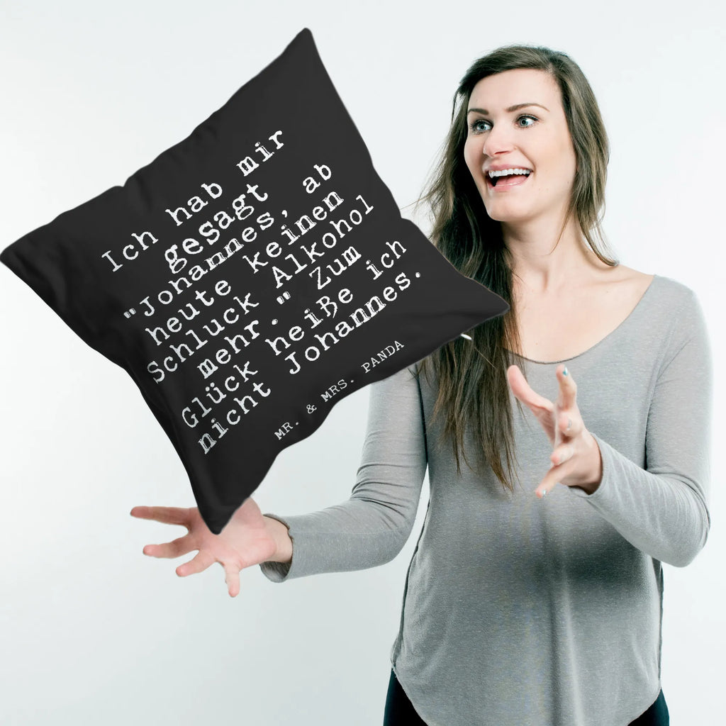 Cushion Ich hab mir gesagt... couch, bedroom, 40x40, bed, pillows, fluffy, pad, 40 x 40, pillow case, Pillow, sofa, soft, settee, cushion, saying, sayings, funny, wisdom, quotes, Glizzer Spell Proverbs Wisdom Quotes Funny Wisdom Words