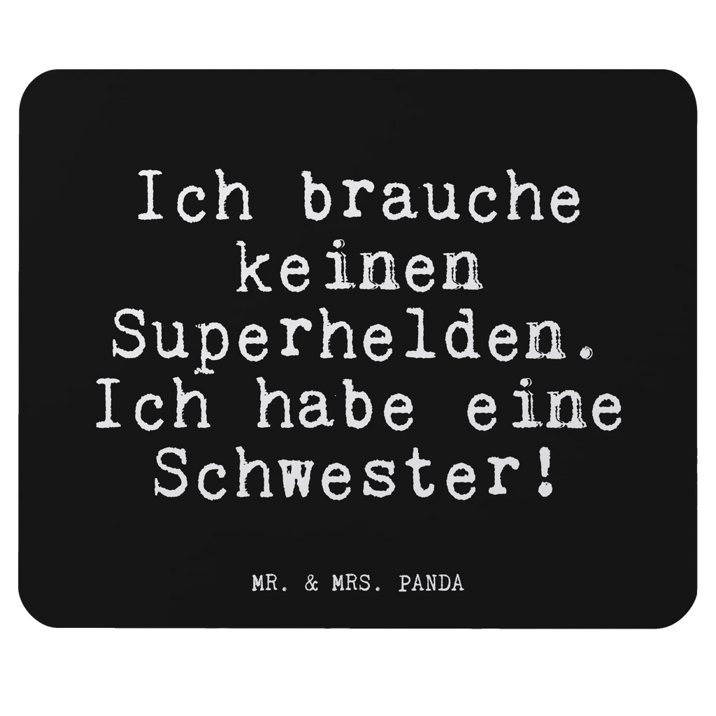 Mouse mat Ich brauche keinen Superhelden.... Gift, Print, mousepad, Mouse Pad, Pad, saying, Study, Work, Office, Motif, fun, PC, Mouse, Student, sayings, funny, wisdom, quotes, Glizzer Spell Proverbs Wisdom Quotes Funny Wisdom Words