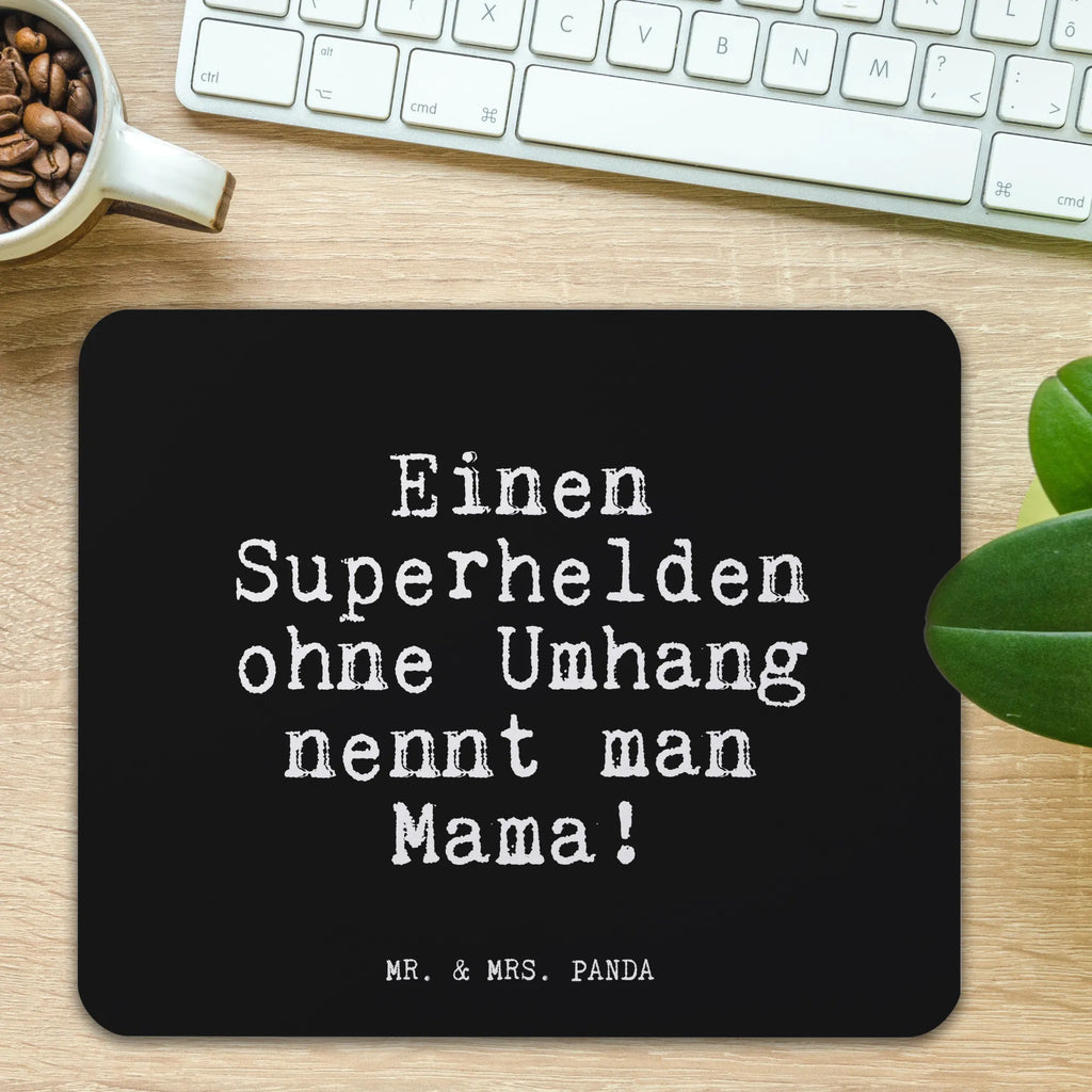 Mauspad Fun Talk Einen Superhelden ohne Umhang nennt man Mama! Einzigartiges Mauspad, Mausunterlage, Arbeitszimmer, PC Zubehör, Mousepad, Mauspad Büro, Computer zubehör, Büroausstattung, Mauspad, Designer Mauspad, Spruch, Sprüche, lustige Sprüche, Weisheiten, Zitate, Spruch Geschenke, Glizer Spruch Sprüche Weisheiten Zitate Lustig Weisheit Worte