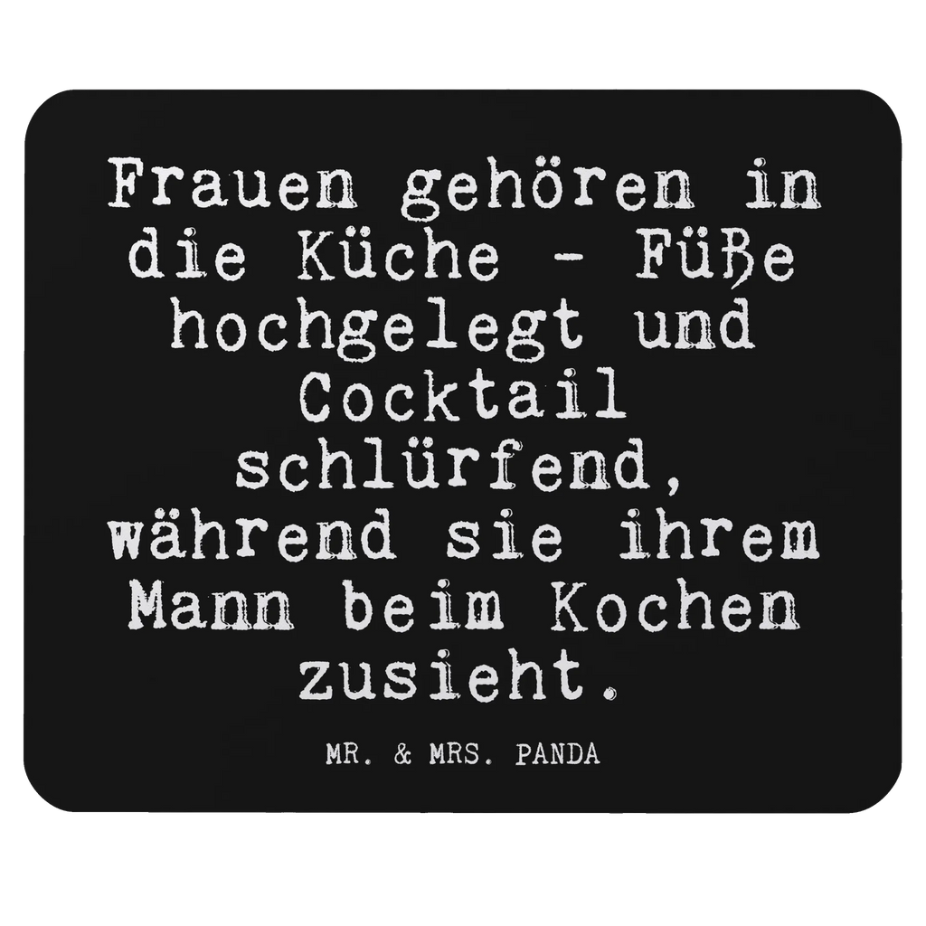 Podkładka pod mysz Frauen gehören in die... Przysłowie, przysłowia, zabawne przysłowia, mądrości, cytaty, prezenty z przysłowiami