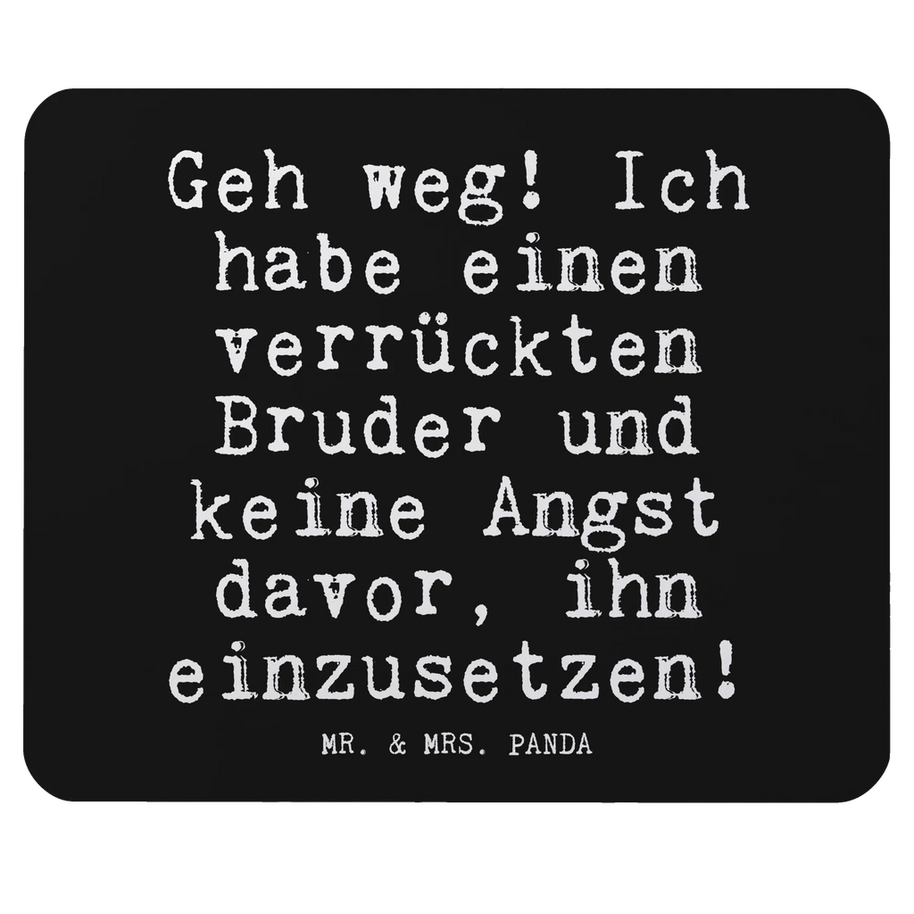 Podkładka pod mysz Geh weg! Ich habe... Przysłowie, przysłowia, zabawne przysłowia, mądrości, cytaty, prezenty z przysłowiami