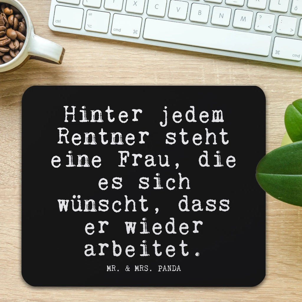 Mouse mat Hinter jedem Rentner steht... mousepad, Mouse Pad, Print, Motif, Mouse, Office, Gift, Study, Pad, Work, saying, fun, Student, PC, sayings, funny, wisdom, quotes, Glizzer Spell Proverbs Wisdom Quotes Funny Wisdom Words
