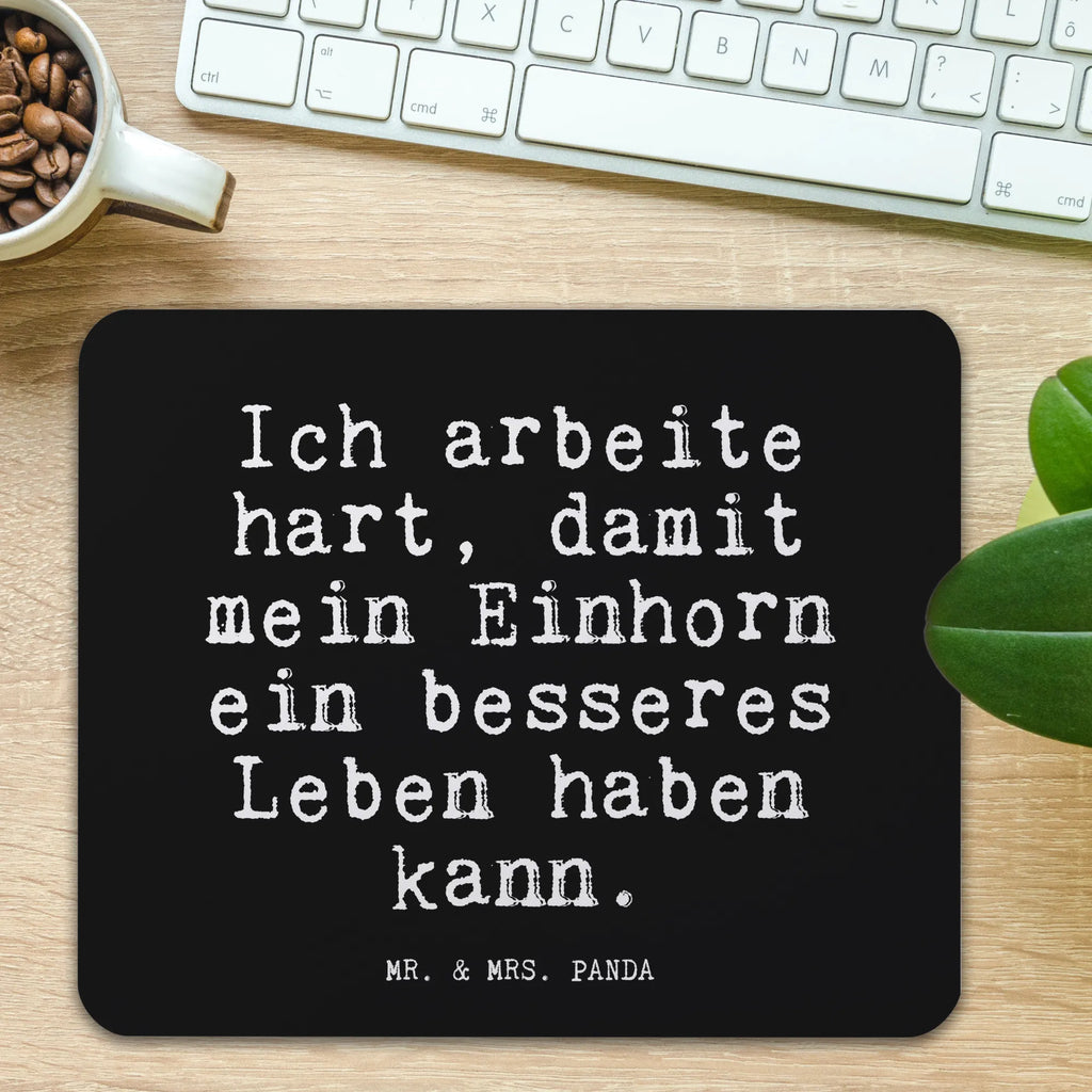 Mouse mat Ich arbeite hart, damit... Pad, saying, fun, Motif, Gift, Mouse, PC, Mouse Pad, Student, Print, Office, mousepad, Work, Study, sayings, funny, wisdom, quotes, Glizzer Spell Proverbs Wisdom Quotes Funny Wisdom Words
