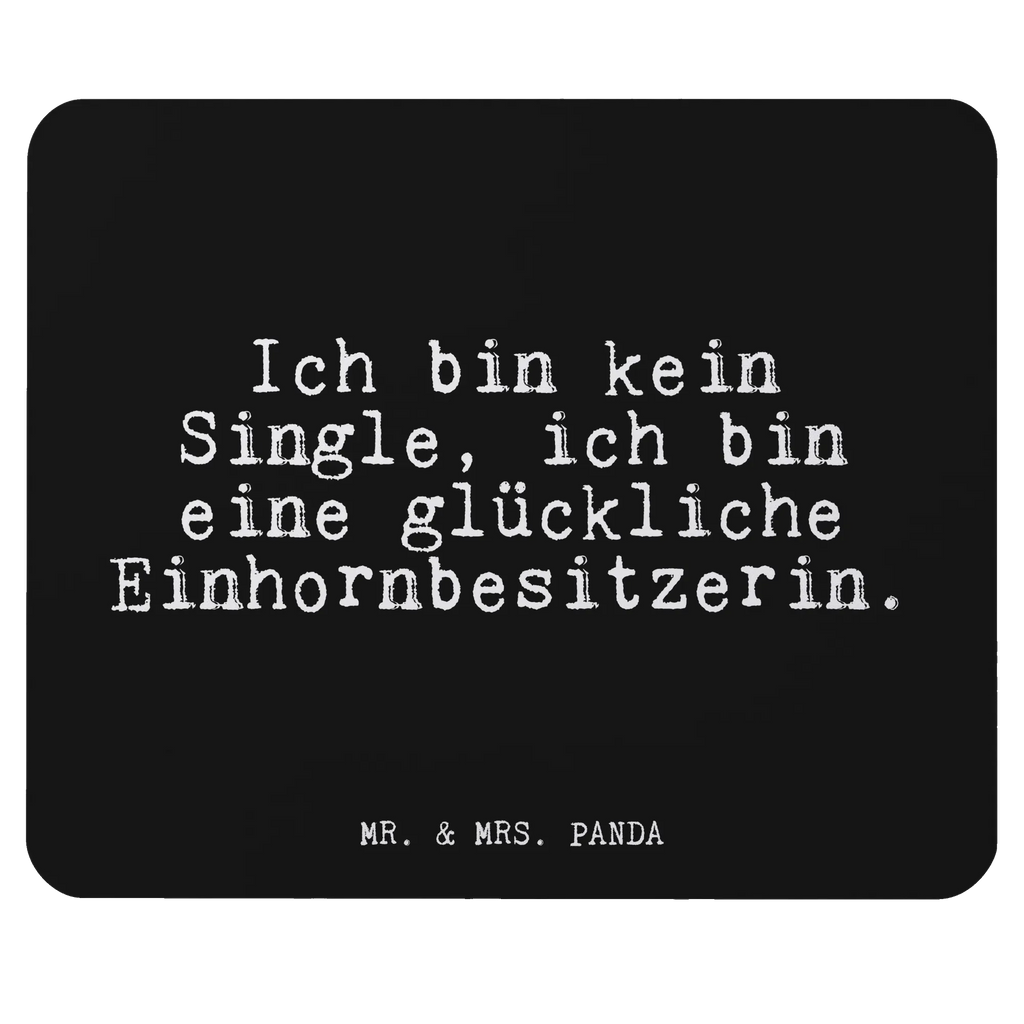 Podkładka pod mysz Ich bin kein Single,... Przysłowie, przysłowia, zabawne przysłowia, mądrości, cytaty, prezenty z przysłowiami
