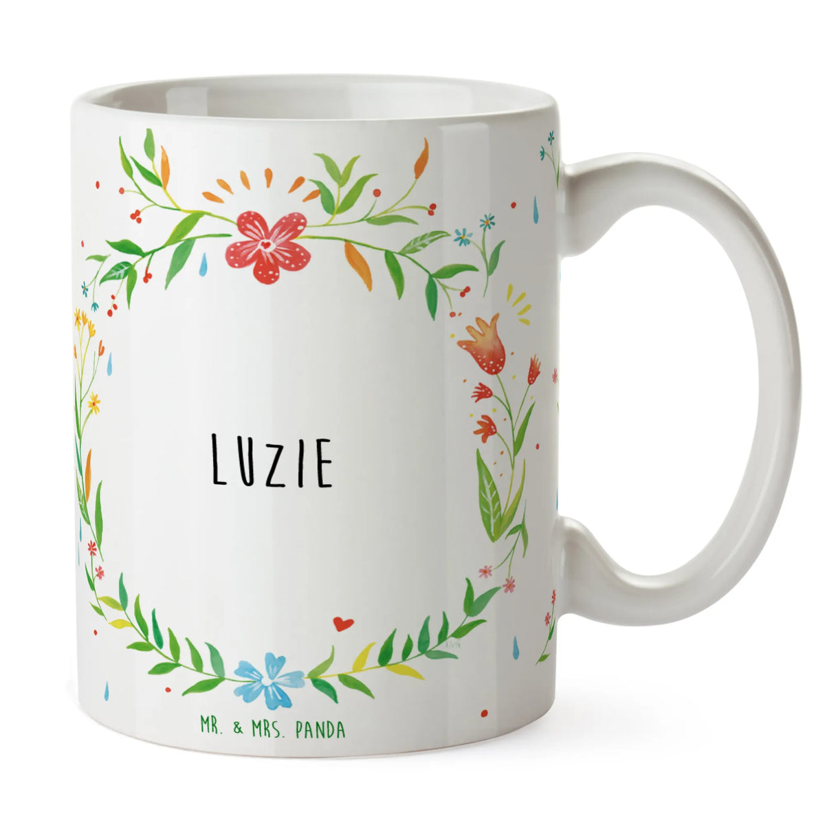 Mug Luzie flower love sea of flowers flower meadow
