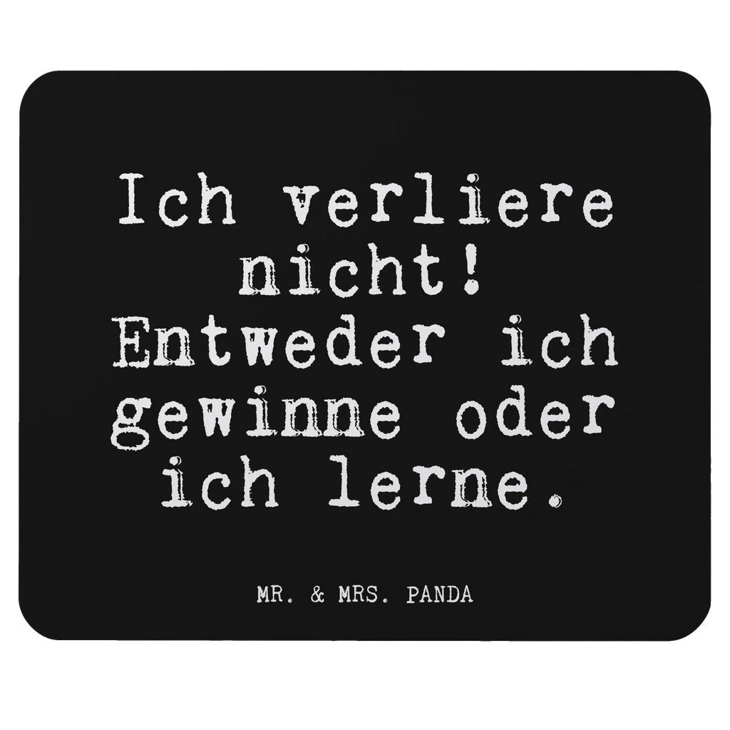 Podkładka pod mysz Ich verliere nicht! Entweder... Przysłowie, przysłowia, zabawne przysłowia, mądrości, cytaty, prezenty z przysłowiami