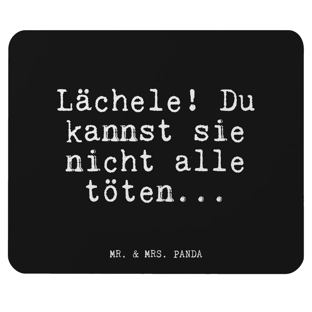 Podkładka pod mysz Lächele! Du kannst sie... Przysłowie, przysłowia, zabawne przysłowia, mądrości, cytaty, prezenty z przysłowiami