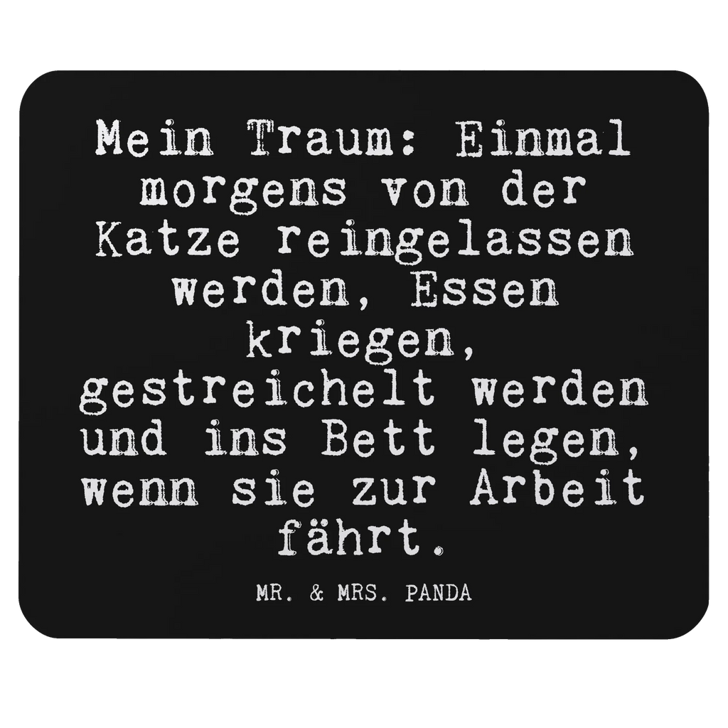 Podkładka pod mysz Mein Traum: Einmal morgens... Przysłowie, przysłowia, zabawne przysłowia, mądrości, cytaty, prezenty z przysłowiami