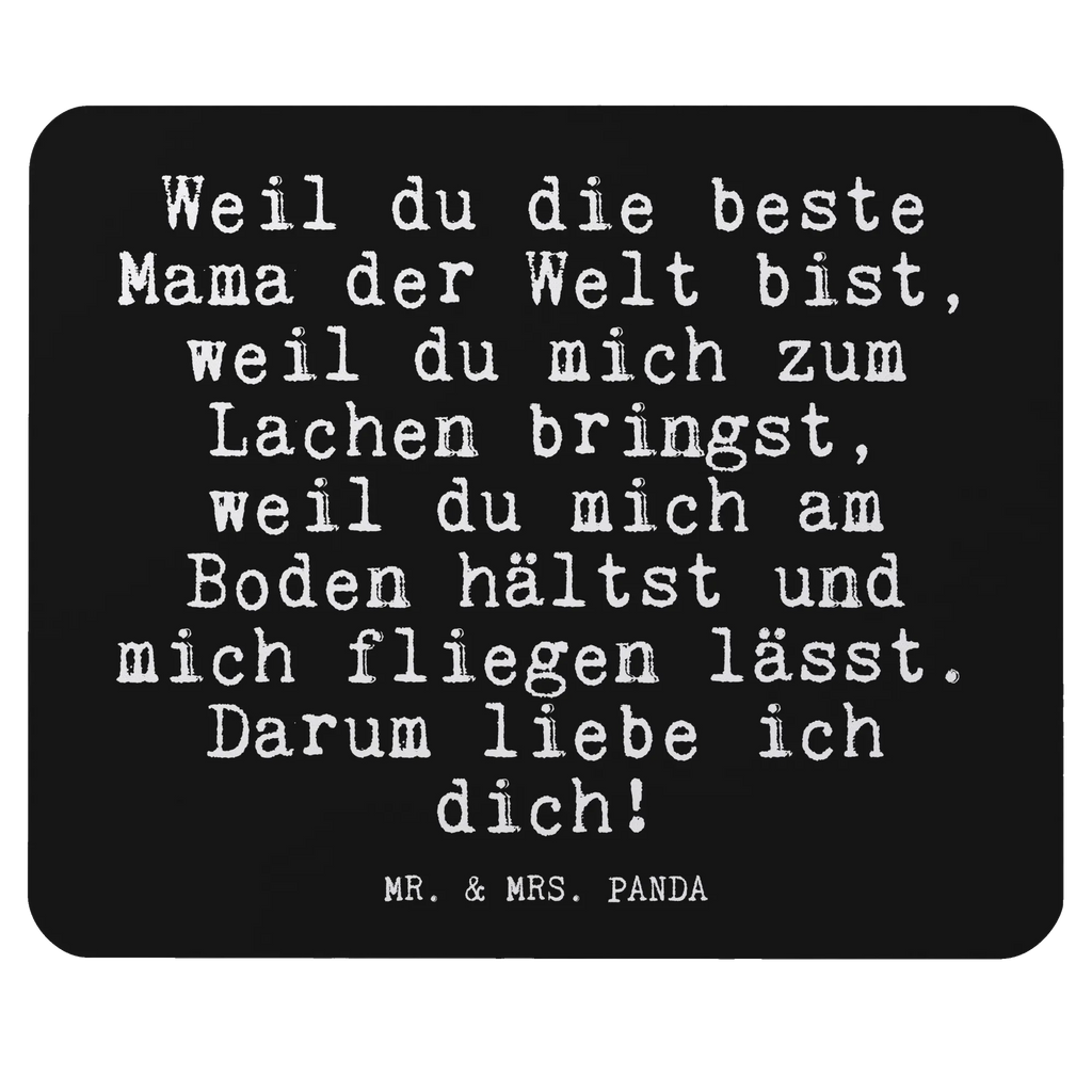 Mouse mat Weil du die beste... Motif, Office, Study, Mouse, Gift, Mouse Pad, Print, Pad, mousepad, Student, fun, Work, PC, saying, sayings, funny, wisdom, quotes, Glizzer Spell Proverbs Wisdom Quotes Funny Wisdom Words