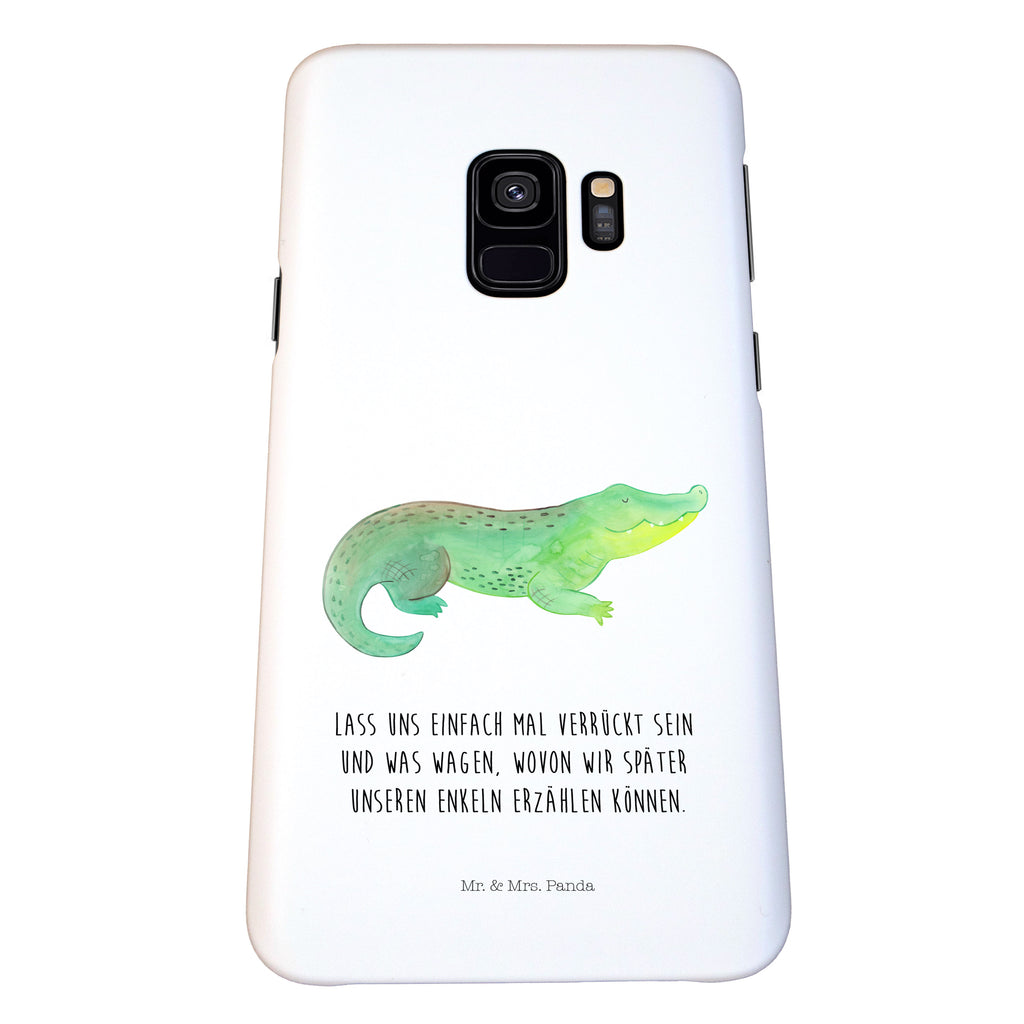 Handyhülle Krokodil Samsung Galaxy S9, Handyhülle, Smartphone Hülle, Handy Case, Handycover, Hülle, Meerestiere, Meer, Urlaub, Krokodil, Krokodile, verrückt sein, spontan sein, Abenteuerlust, Reiselust, Freundin, beste Freundin, Lieblingsmensch
