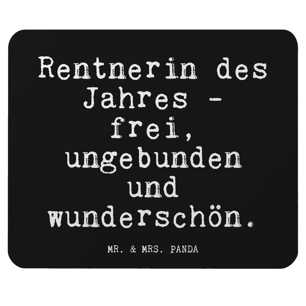 Podkładka pod mysz Rentnerin des Jahres -... Przysłowie, przysłowia, zabawne przysłowia, mądrości, cytaty, prezenty z przysłowiami