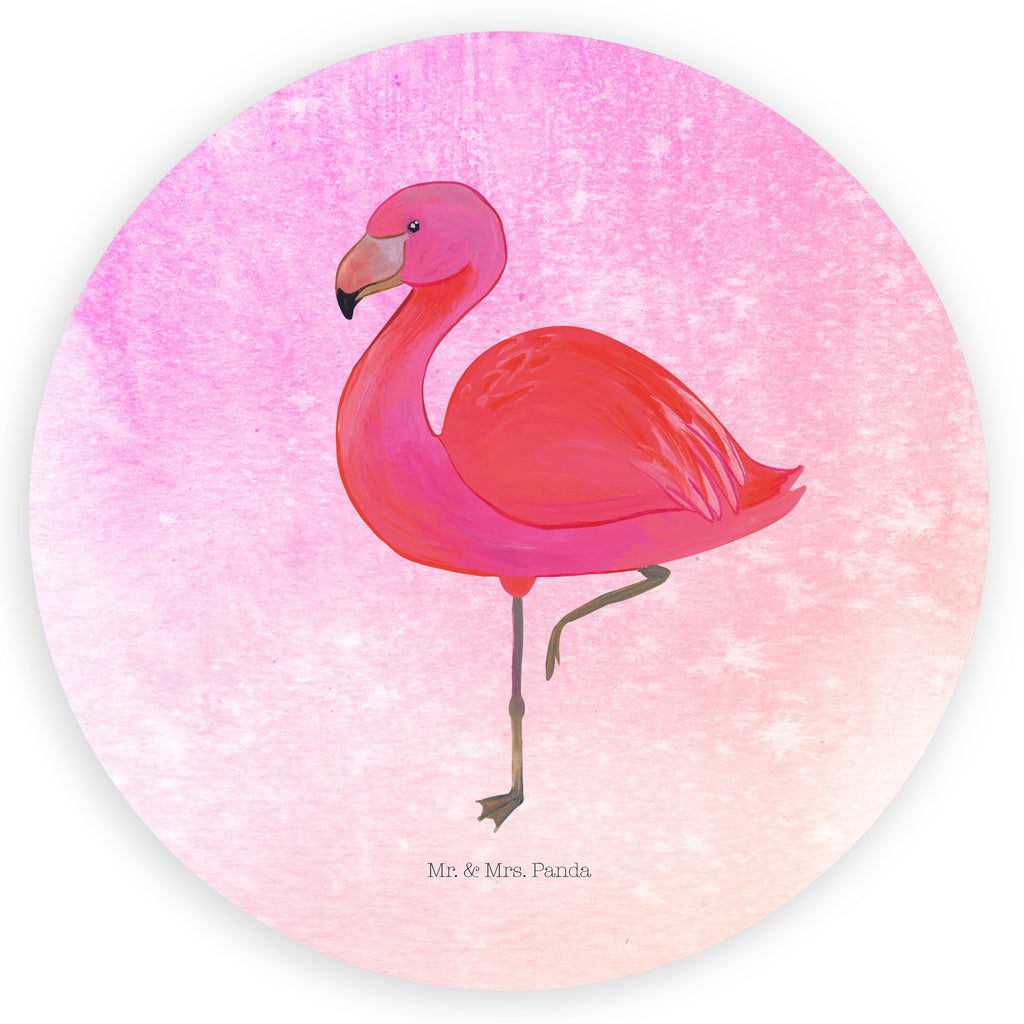 Rund Aufkleber Flamingo classic Sticker, Aufkleber, Etikett, Flamingo, Einzigartig, Selbstliebe, Stolz, ich, für mich, Spruch, Freundin, Freundinnen, Außenseiter, Sohn, Tochter, Geschwister