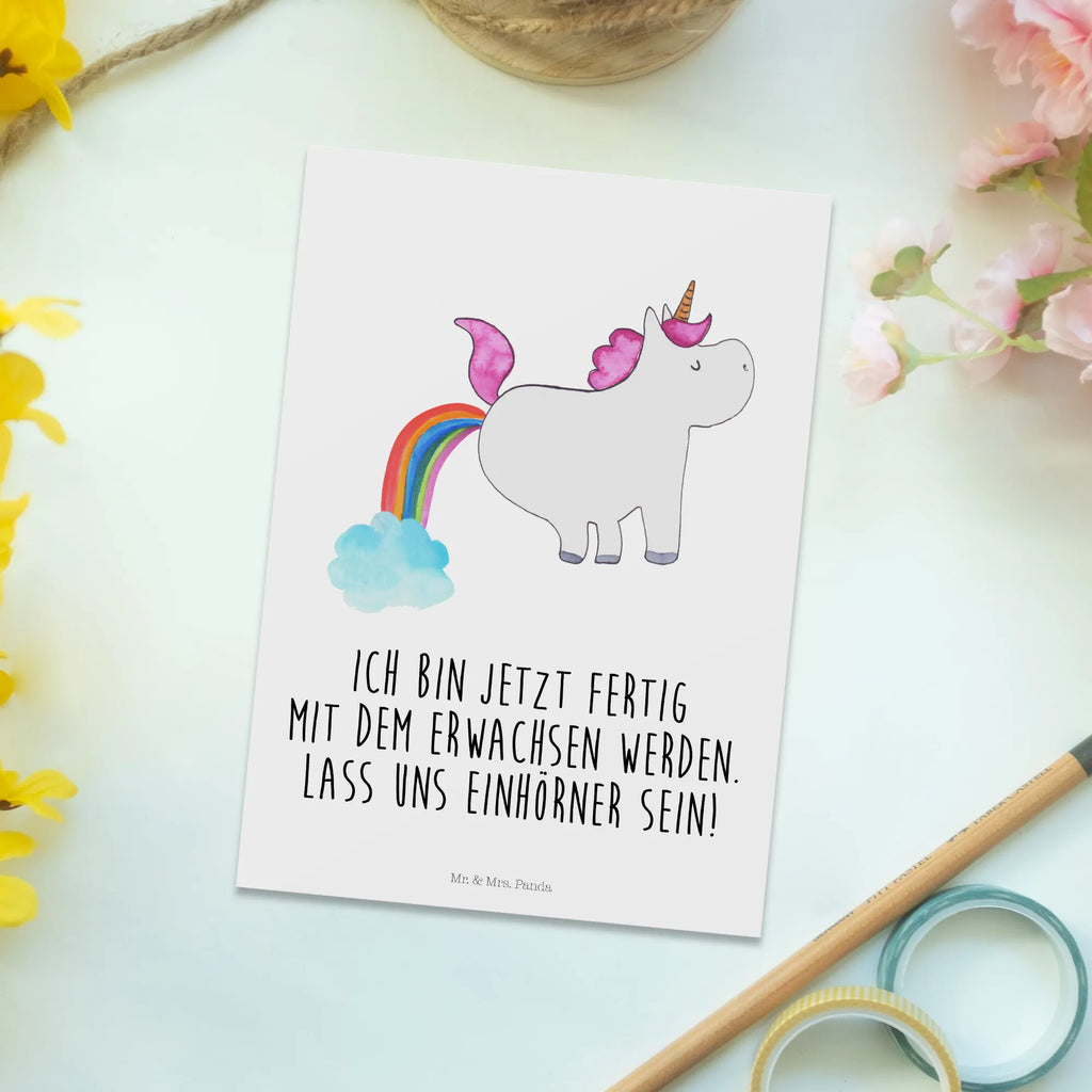 Postcard unicorn fart Grußkarte, Ansichtskarten, Karte, Einladung Geburtstag, Dankeskarte, Ansichtskarte, Einladungskarte, Postkarte, Einladungskarten Geburtstag, Einladung, Geburtstagskarte, Geschenkkarte, Einhorn, Einhörner, Einhorn Deko, Unicorn, Freundin, Erwachsenwerden, Einhornpower, Spaß, lustig, Regenbogen, Glitzer, Pups