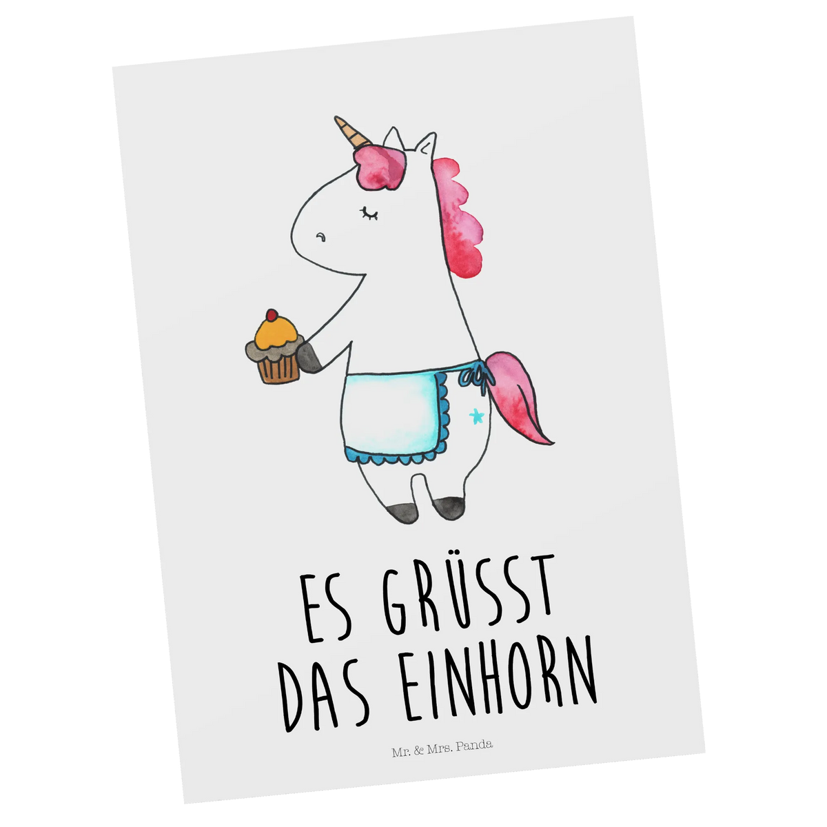 Postcard unicorn muffins gift, letter, paper, Postcard, invitation card, invitation, card, gift card, postcards, unicorn, unicorns, Cookies, cook present, Congratulations, Unicorn, Baking, Love Greetings, Muffin, cook gift, Birthday, Birthday Greetings