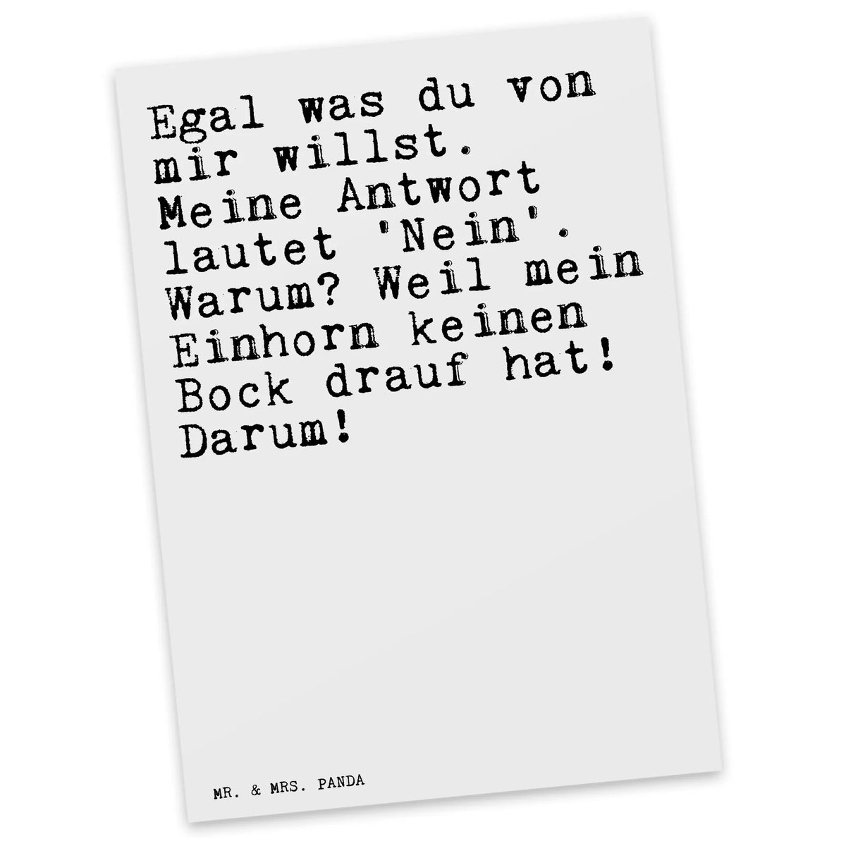 Postcard Egal was du von... paper, invitation card, letter, gift, Postcard, invitation, gift card, postcards, card, saying, sayings, funny, wisdom, quotes, Sayings Proverbs Wisdom Quotes Funny Wisdom Words