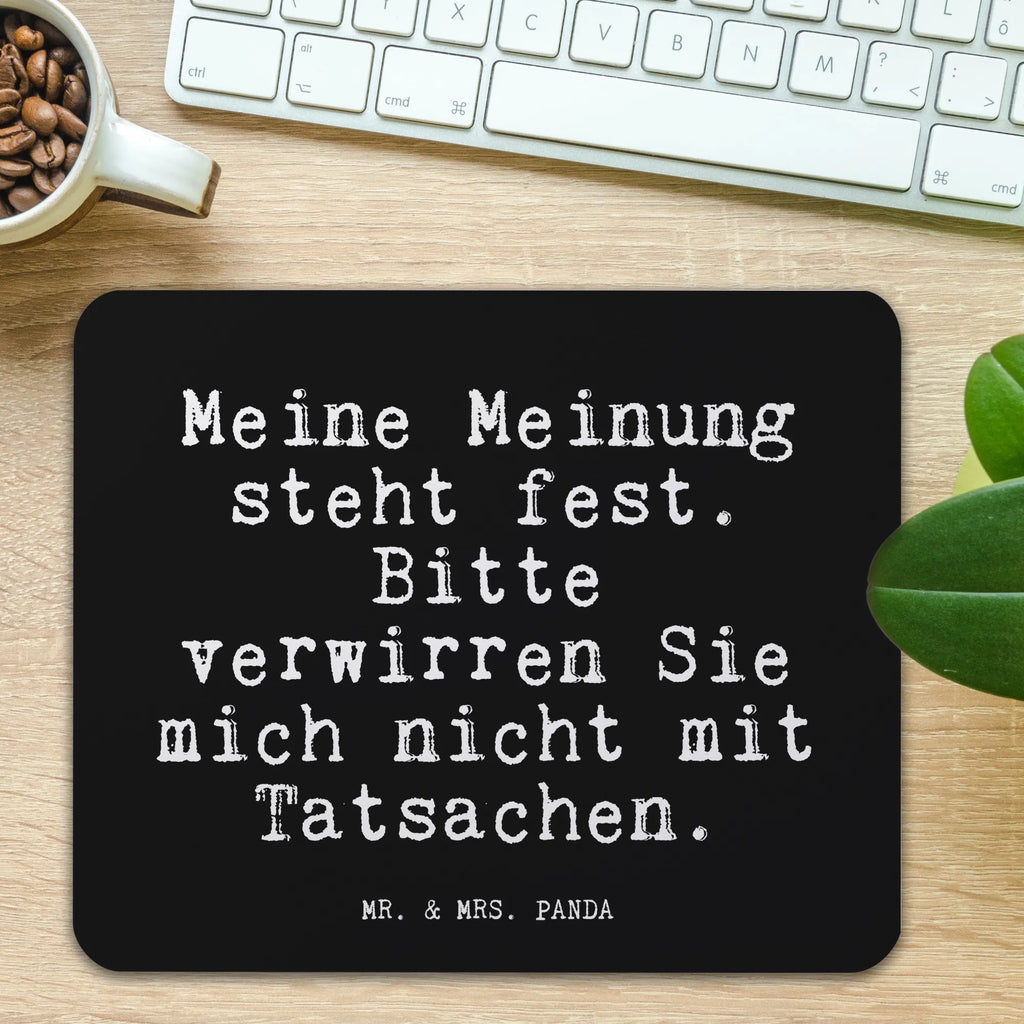 Mouse mat Meine Meinung steht fest.... Student, saying, PC, Mouse, Work, mousepad, Study, Motif, Print, Office, Pad, Mouse Pad, Gift, fun, sayings, funny, wisdom, quotes, Glizzer Spell Proverbs Wisdom Quotes Funny Wisdom Words
