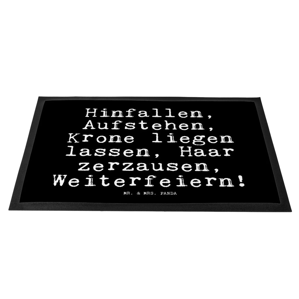 Doormat Hinfallen, Aufstehen, Krone liegen... saying, sayings, funny, wisdom, quotes, Glizzer Spell Proverbs Wisdom Quotes Funny Wisdom Words