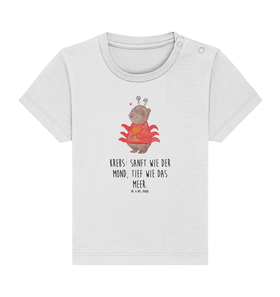 Organic Baby Shirt Krebs Astrologie Baby T-Shirt, Jungen Baby T-Shirt, Mädchen Baby T-Shirt, Shirt, Tierkreiszeichen, Sternzeichen, Horoskop, Astrologie, Aszendent, Krebs, Geburtstagsgeschenk, Geschenk