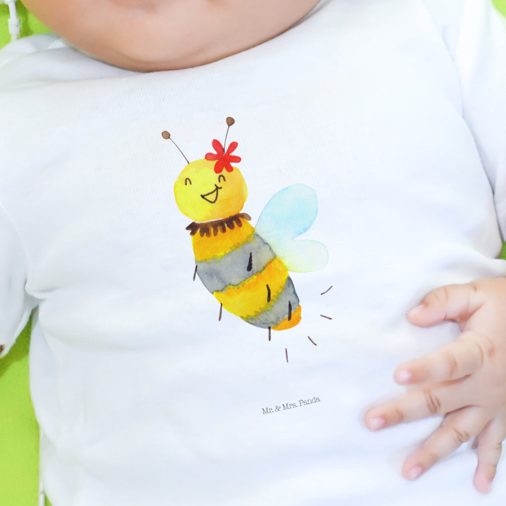 Baby Longsleeve Biene Blume Mädchen, Jungen, Baby, Langarm, Bio, Kleidung, Biene, Wespe, Hummel