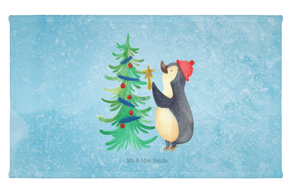 Handtuch Pinguin Weihnachtsbaum Handtuch, Badehandtuch, Badezimmer, Handtücher, groß, Kinder, Baby, Winter, Weihnachten, Weihnachtsdeko, Nikolaus, Advent, Heiligabend, Wintermotiv, Pinguin