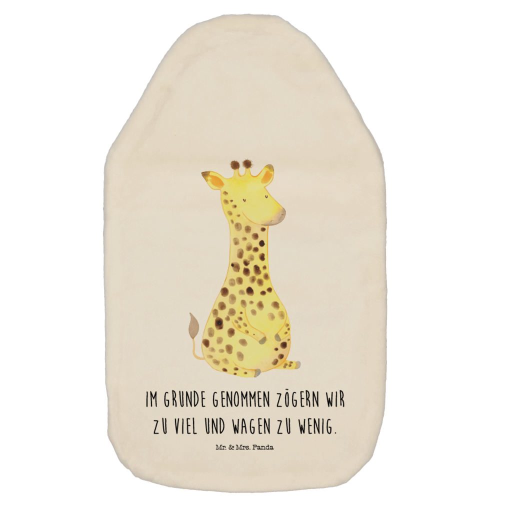 Wärmflasche Giraffe Zufrieden Wärmekissen, Kinderwärmflasche, Körnerkissen, Wärmflaschenbezug, Wärmflasche mit Bezug, Afrika, Wildtiere, Giraffe, Zufrieden, Glück, Abenteuer