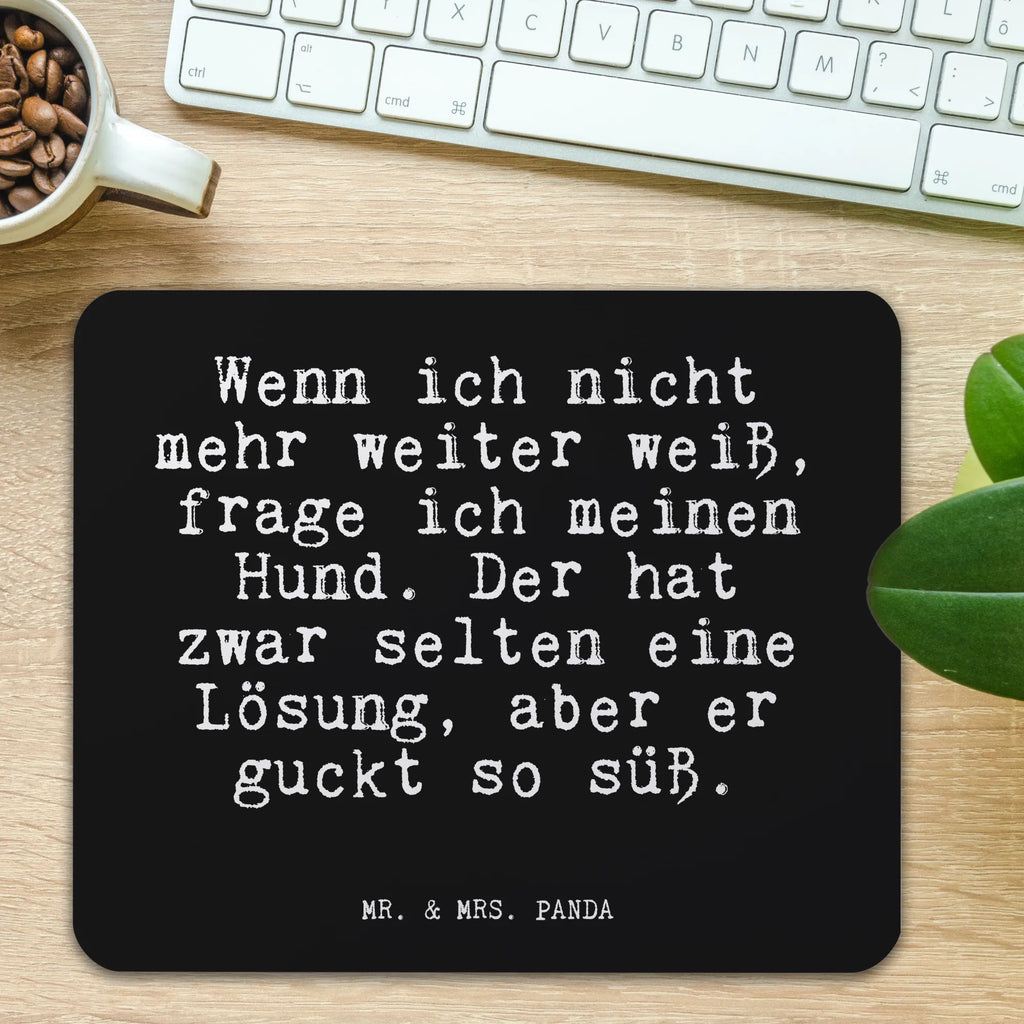 Podkładka pod mysz Wenn ich nicht mehr... Przysłowie, przysłowia, zabawne przysłowia, mądrości, cytaty, prezenty z przysłowiami