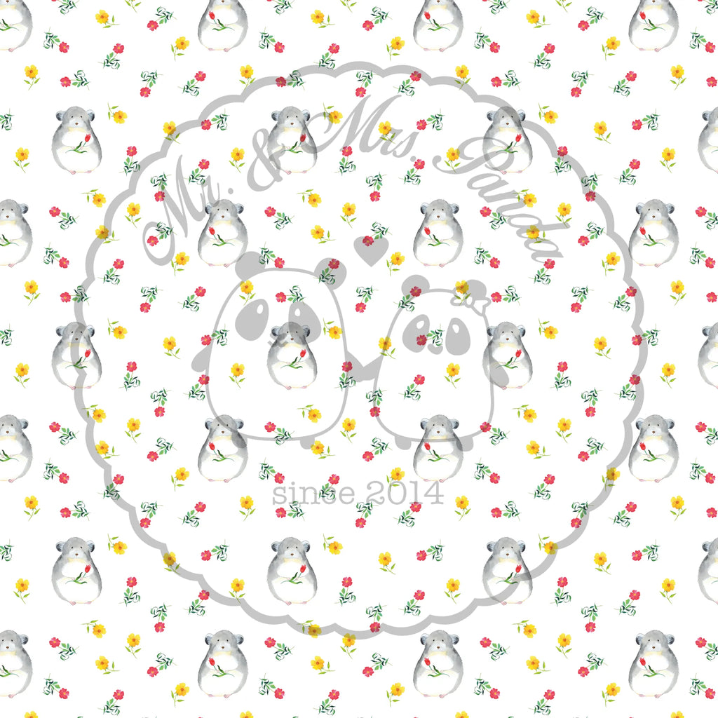 Serviertablett Chinchilla Blume Muster Holztablett, Serviertablett, Dekotablett, Frühstückstablett, Tablett, Küchentablett, Tiermotive, Gute Laune, lustige Sprüche, Tiere, Glücklichsein, Büro, Kummer, traurig sein, Chinchillas, Chinchilla, Depressionen, Büroalltag, Liebeskummer, Chaos