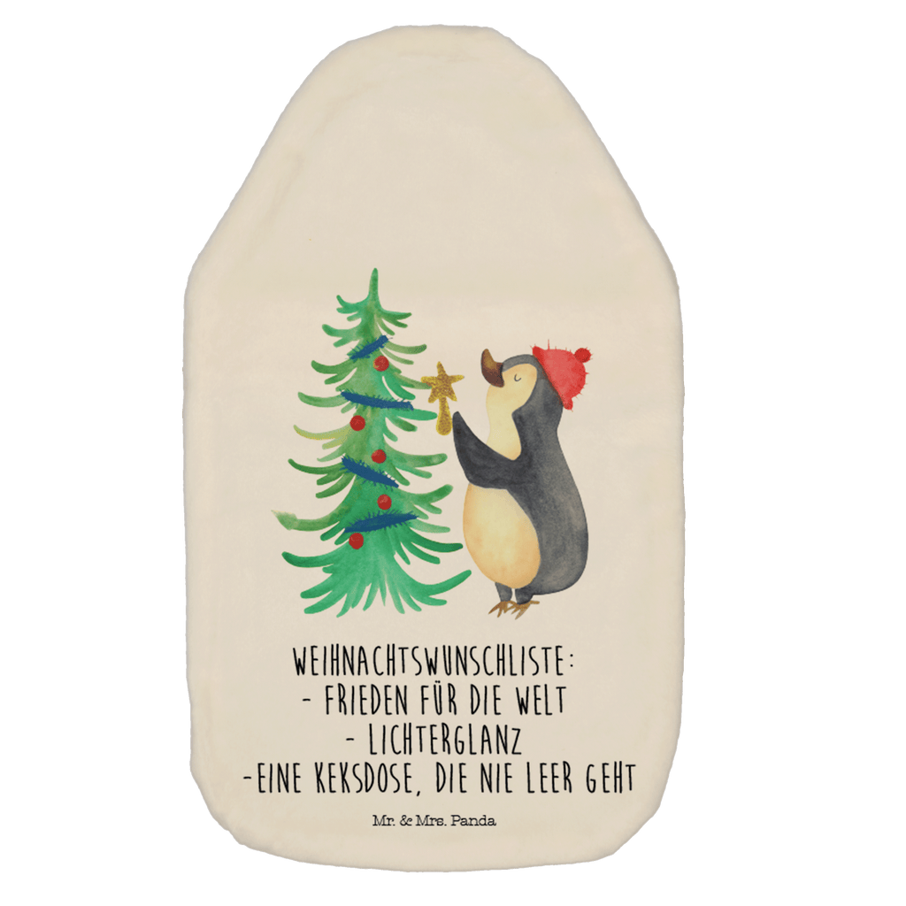 Wärmflasche Pinguin Weihnachtsbaum Wärmekissen, Kinderwärmflasche, Körnerkissen, Wärmflaschenbezug, Wärmflasche mit Bezug, Winter, Weihnachten, Weihnachtsdeko, Nikolaus, Advent, Heiligabend, Wintermotiv, Pinguin