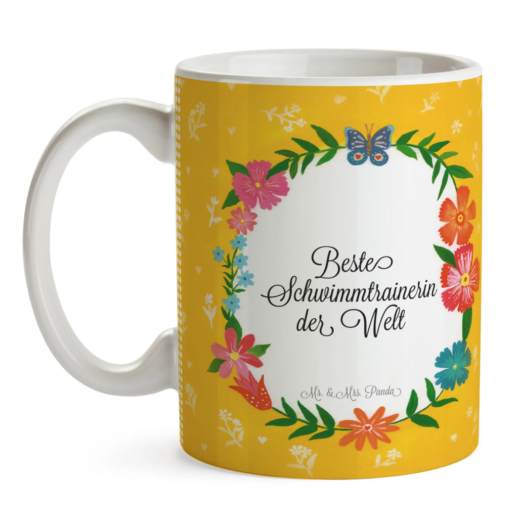 Kubek Schwimmtrainerin Tasse, Tasse mit Zitaten, Keramiktasse, Tasse mit Motiven, Geschenktasse, Teetasse, Kaffeetasse, Bürotasse, Porzellantasse, Geschenk