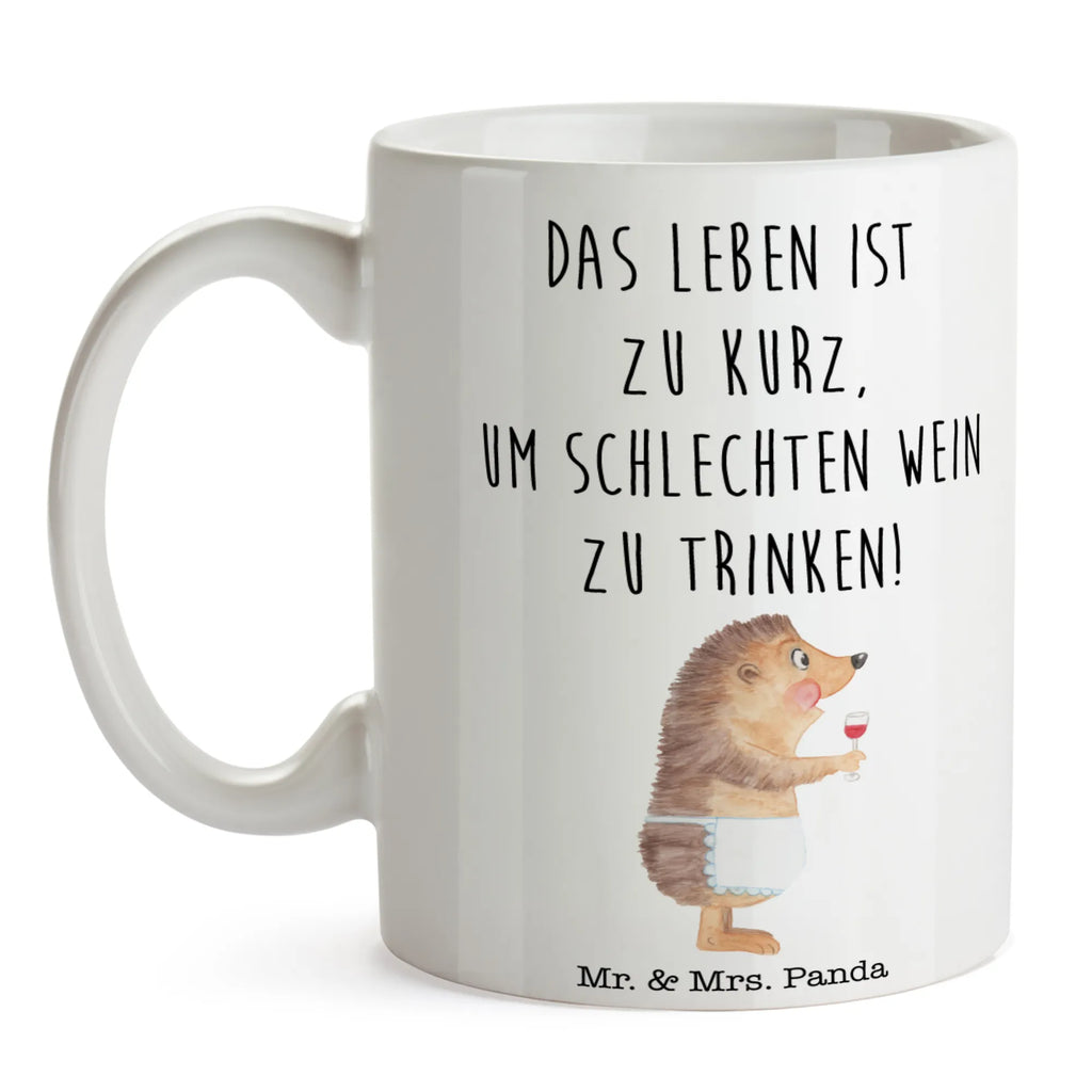 Kubek jeż wino Bürotasse, Keramiktasse, Porzellantasse, Tasse mit Motiven, Tasse, Kaffeetasse, Teetasse, Tasse mit Zitaten, Geschenktasse, Tiermotive, Gute Laune, lustige Sprüche, Tiere, Weinglas, Geschenk Weinliebhaber, Wein Deko, Wein trinken, Wein Spruch, Igel, Geschenk Weintrinker, Weißwein, Rotwein