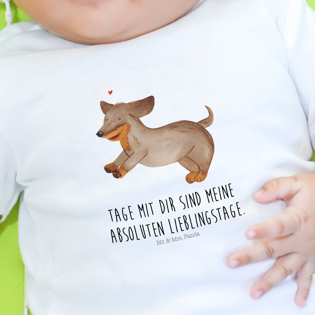 Organic Baby Shirt Hund Dackel Baby T-Shirt, Jungen Baby T-Shirt, Mädchen Baby T-Shirt, Shirt, Hund, Hundemotiv, Haustier, Hunderasse, Tierliebhaber, Hundebesitzer, Sprüche, Hunde, Dackel, Dachshund, happy dog