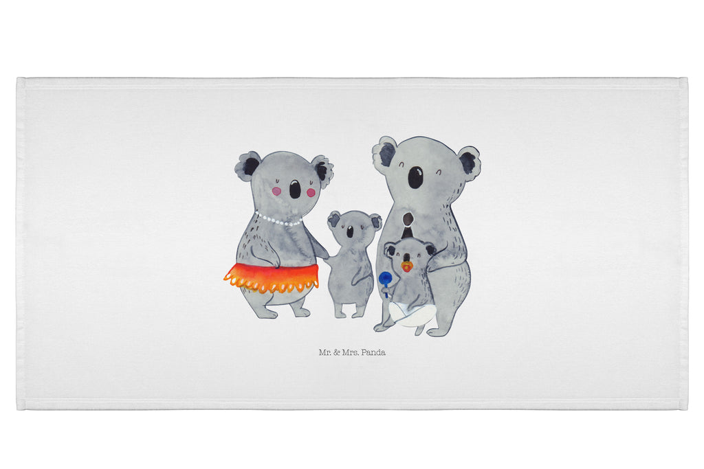 Handtuch Koala Familie Handtuch, Badehandtuch, Badezimmer, Handtücher, groß, Kinder, Baby, Familie, Vatertag, Muttertag, Bruder, Schwester, Mama, Papa, Oma, Opa, Koala, Koalas, Family, Geschwister, Familienleben