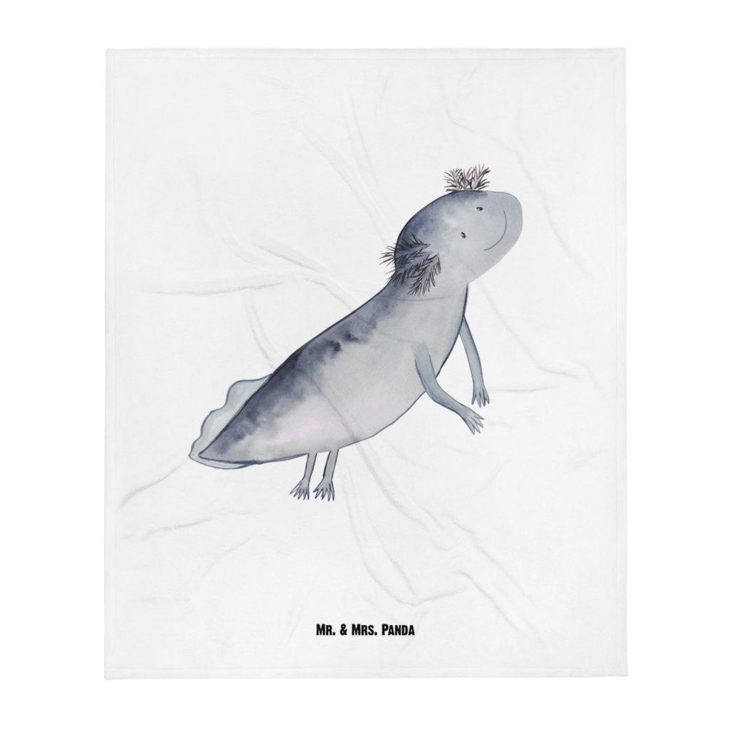 Kuscheldecke Axolotl schwimmt Decke, Wohndecke, Tagesdecke, Wolldecke, Sofadecke, Axolotl, Molch, Axolot, Schwanzlurch, Lurch, Lurche, Problem, Probleme, Lösungen, Motivation