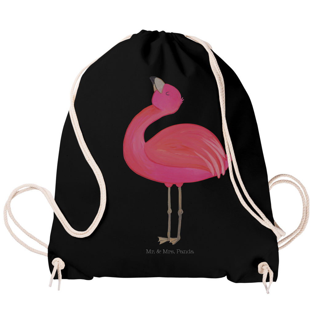 Sportbeutel Flamingo stolz Sportbeutel, Turnbeutel, Beutel, Sporttasche, Tasche, Stoffbeutel, Sportbeutel Kinder, Flamingo, stolz, Freude, Selbstliebe, Selbstakzeptanz, Freundin, beste Freundin, Tochter, Mama, Schwester